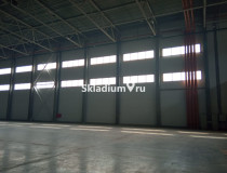 Вид здания. Сухой склад (+18) Производственно-складской комплекс Московская обл, Домодедово, мкр Белые Столбы, ул Станционная, д 3 , 19 640 м2 фото 6